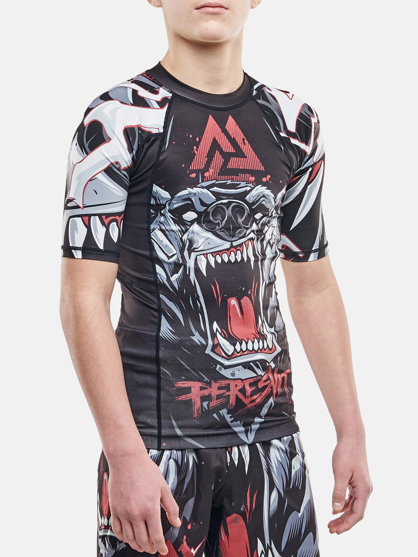 Peresvit Battle Bear Kids Short Sleeve Rashguard, Photo No. 3